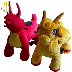 Hansel children ride on stuffed animal bike and commercial electric walking animal for sale with kids ride on animals four wheels from china