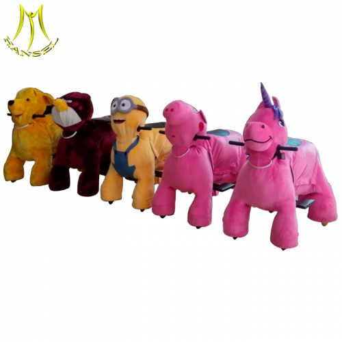 Hansel mechanical horse toys electric animal toys amusement ride cheap arcade games for sale