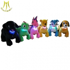 Hansel kids battery operated car sale and kid ride on motorcycle for sale with coin operated motorized animals from guangzhou supplier