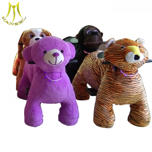 Hansel china amusement rides amusement games for sale used carousel for sale plush animal electric scooter