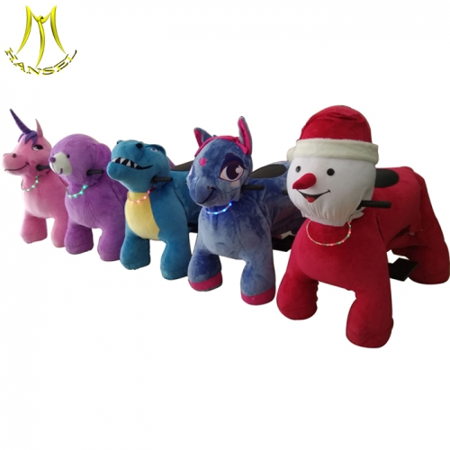 Hansel  hot in shopping mall happy ride toy animal made in china electric animal scooter for sale