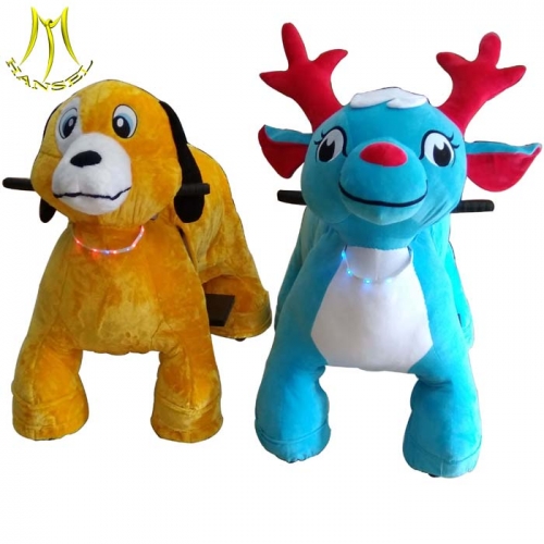 Hansel china electric animal scooters manufacture and cheap electric ride on animals price list with electric ride on horse toy quotation