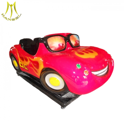 Hansel coin operated kiddie rides ride hot in shopping mall fiberglass go kart body used kiddie ride