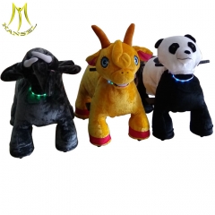 Hansel  battery operated plush animal ride mechanial horse riding animal