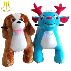 Hansel stuffed anima ride amusement park games animal scooter for sale