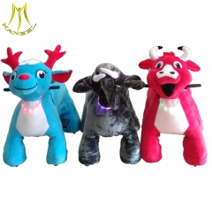 Hansel children ride on animal toy car factory and customized coin operated animal ride quotation with china animal scooter supplier