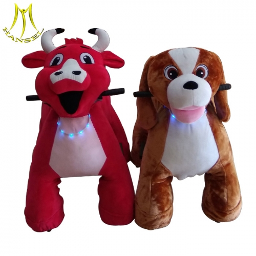 Hansel plush motorized plush riding animals wholesale with china commercial  ride on animals with discount electric animal ride from china