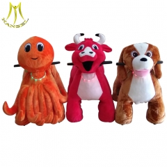 Hansel stuffed anima ride amusement park games animal scooter for sale