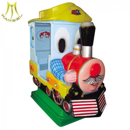 Hansel  used amusement park rides sale and electric train with kiddie ride coin operated