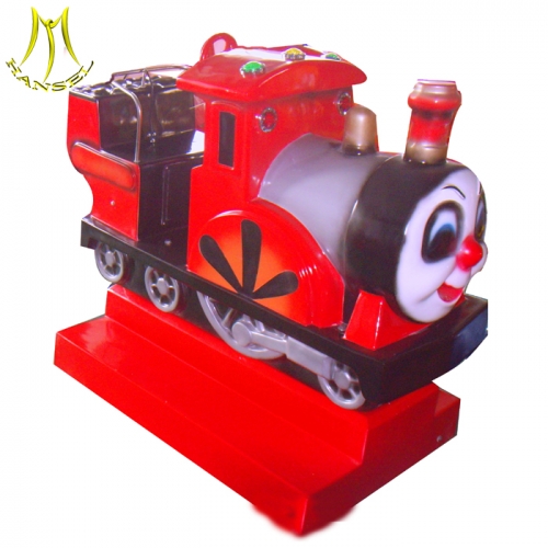 Hansel coin operated train ride game machine kiddie rides machines wholesale kids