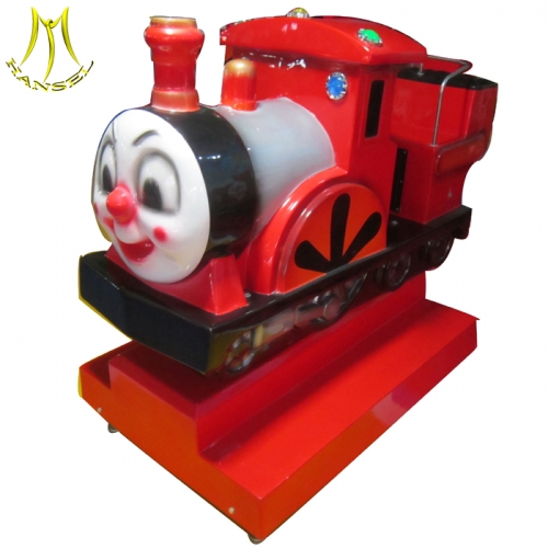 Hansel coin operated train ride game machine kiddie rides machines wholesale kids