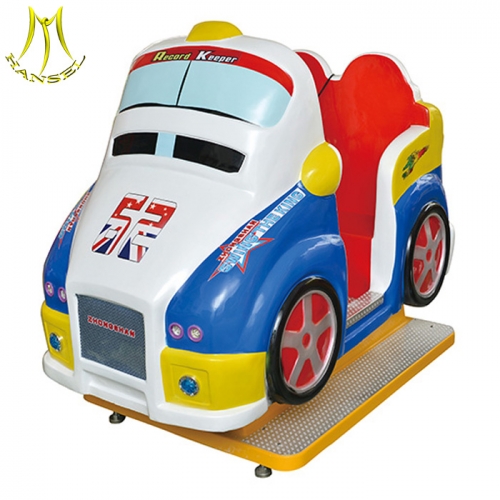 Hansel funny amusement park games coin operated kiddie ride machines sale mini car ride