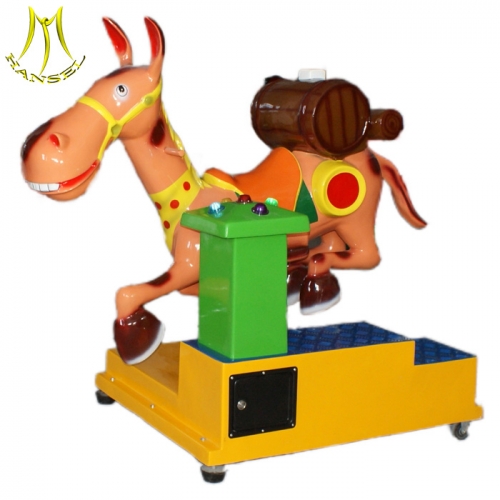 Hansel kiddie ride fiberglass toys with kiddie ride control box amusement park equipments for children