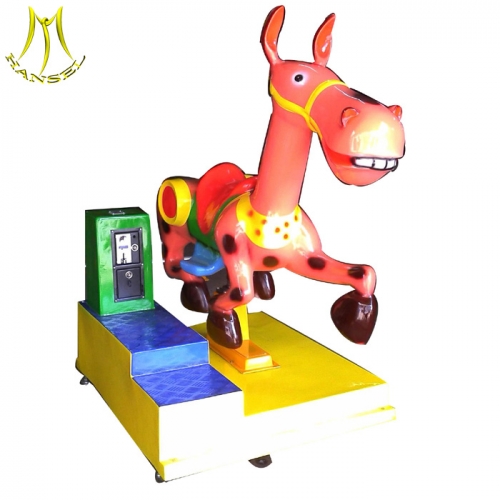 Hansel kiddie ride fiberglass toys with kiddie ride control box amusement park equipments for children