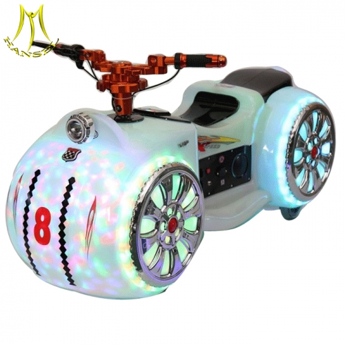 Hansel Amusement park kiddie rides motorbike children battery power ride on speed motor for sales