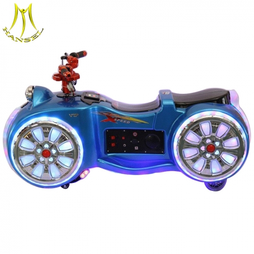 Hansel children amusement park equipment go kart electric motorbike ride for sales