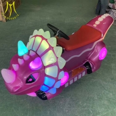 Hansel  battery operated electric dinosaur animal rides for outdoor park