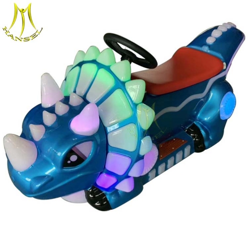 Hansel children battery operated dinosaur amusement rides for sale