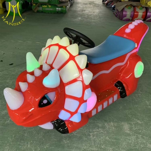 Hansel  kids amusement electric ride on dinsaurs walking dinosaur ride toy