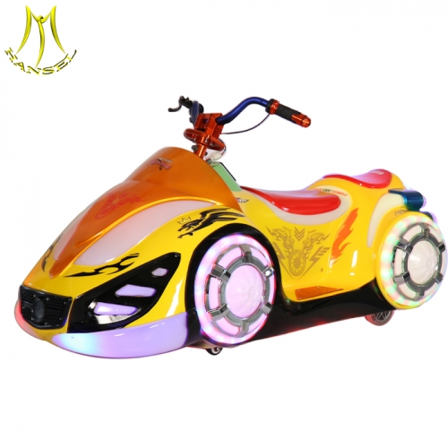 Hansel  Kids battery motorbike for amusement outdoor playground