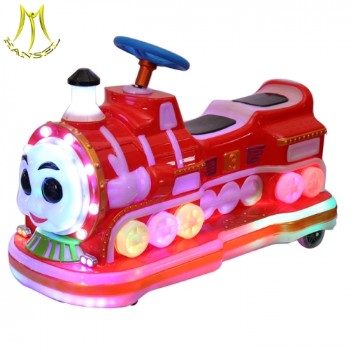 Hansel wholesale amusement  battery power electric car kids ride on amusement motorbike for sales