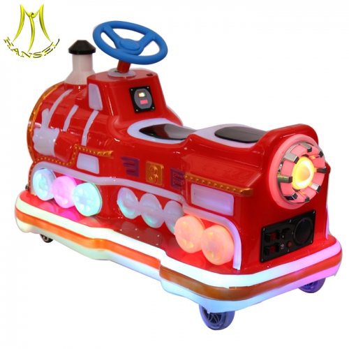 Hansel wholesale amusement  battery power electric car kids ride on amusement motorbike for sales