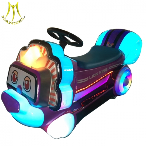 Hansel indoor kids amusement car for sale outdoor park electric baby swing motorbike rides