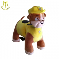 Hansel plush animal electric scooter kids ride on electric animal cars toy for wholesale