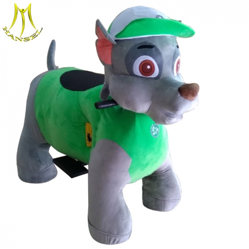 Hansel rental for party and events walking plush electric animal scooters for adults