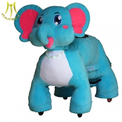 Hansel china walking animal ride battery operated plush toys stuffed animal for kids