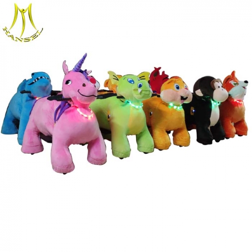 Hansel animales montables for sale children electric animal ride for shopping mall