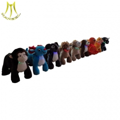 Hansel hot sale walking horse ride electric plush toys motorized stuffed animal riding