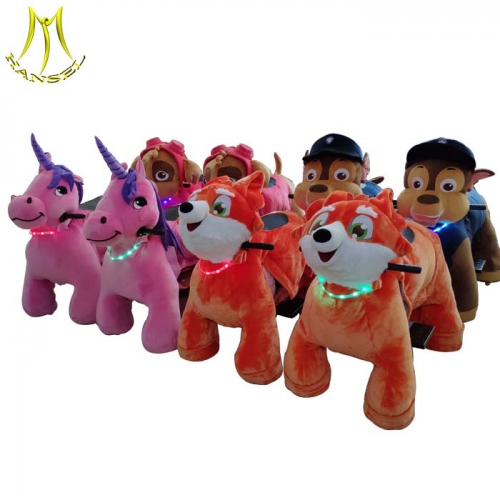 Hansel children play area equipment kids ride on stuffed animal toys