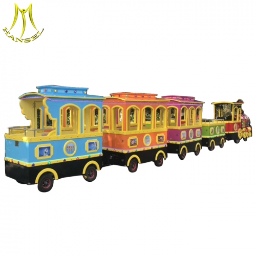 Hansel hot selling electric children playground amusement park train rides