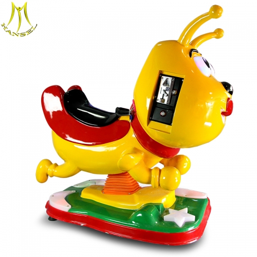 Hansel kiddie rides amusement swing kids rides on car machine