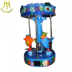 Hansel Hot selling amusement park 2017 toy carousel horse ride