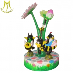 Hansel Horse Carousel new amusement outdoor kiddie ride used coin operated kids mini carousel ride