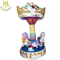 Hansel Hot selling amusement park 2017 toy carousel horse ride