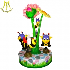 Hansel mini carousel rides for sale/small kids carousel rides/carousel horse ride